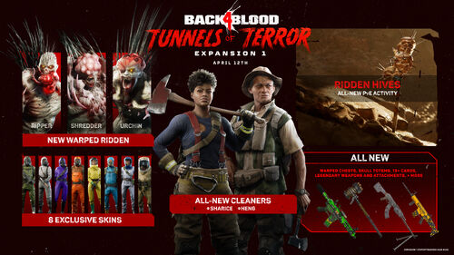The Tunnels of Terror infographic