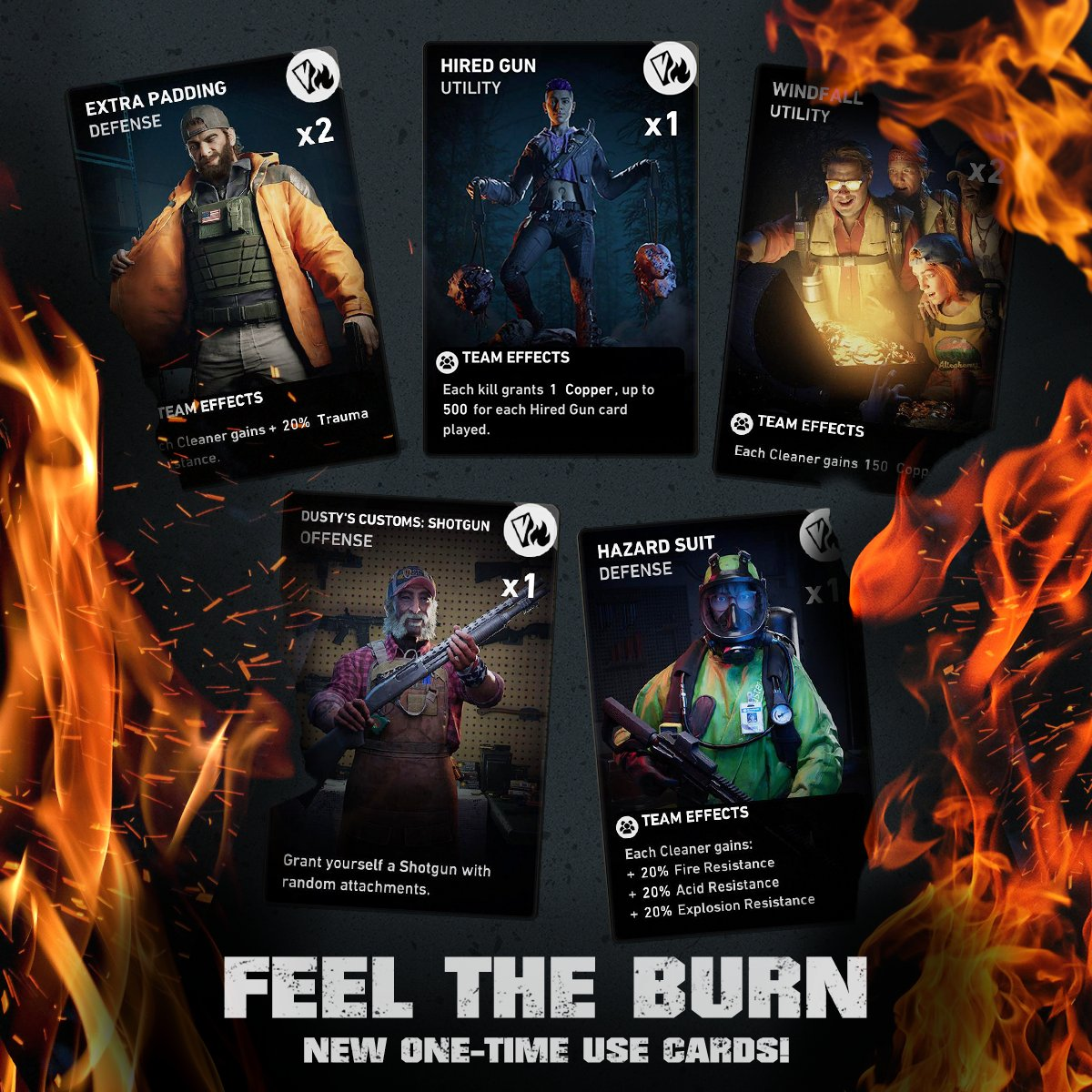 Burn Cards Back 4 Blood Wiki Fandom