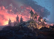 Concept art by Jonathan Kuo.