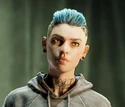 Skin Karlee Head Feelin'Blue