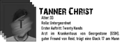 Charakter-Showcase zu Tanner