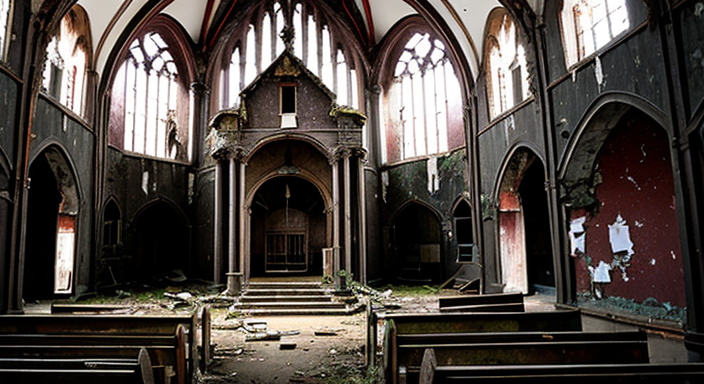 I found the original location of backrooms level 9223372036854775807 -  Turns out, the pic was taken at a church in france: Église Notre-Dame de  Royan : r/backrooms