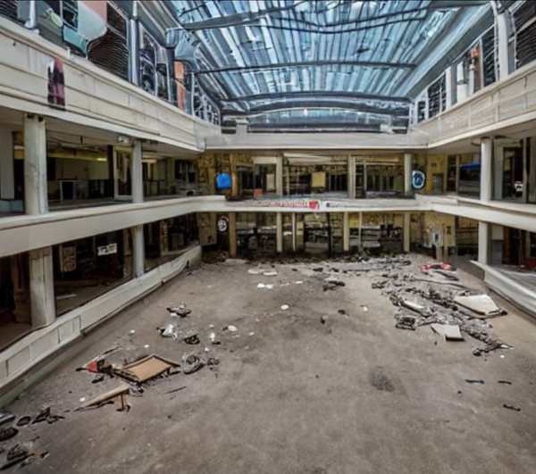 The Backrooms: Level 4  Abandoned malls, Weird dreams, Pathway landscaping