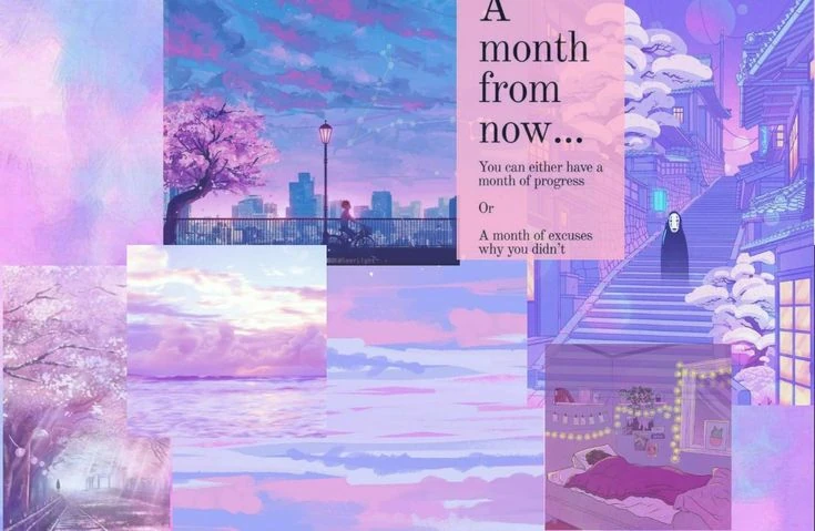 Pastel colour desktop wallpaper