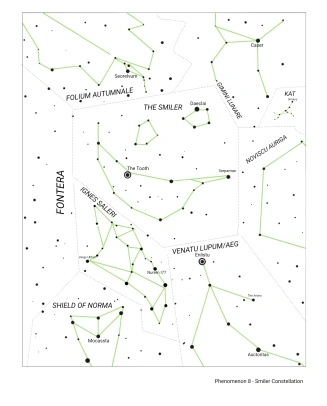 Constellation map
