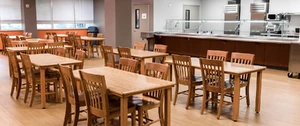 The cafeteria in Level 138. Image taken by "Forsaken" colonist, H.H