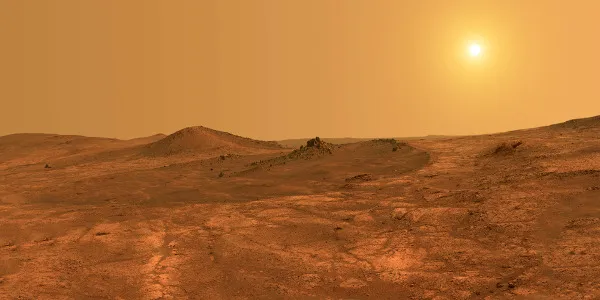 Mars surface
