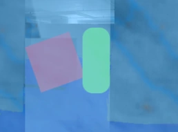 Cubos alcatifados sem fim.