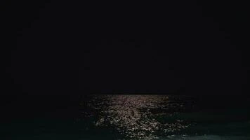 Una vista del océano tomada por un dron