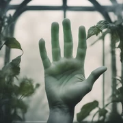 A photograph of the photographer's hand after being injected with venom. Photographer confirmed dead.