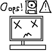 用以提醒设备内存不足时的图片