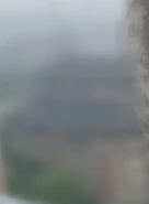 Level 814暴雨天的景象