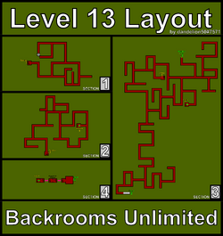 The backrooms - level 13