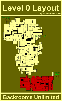 Backrooms Level 0-10 map i made using the wikidot : r/backrooms