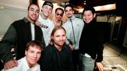 The Backstreet Boys, circa 1998 with Max Martin