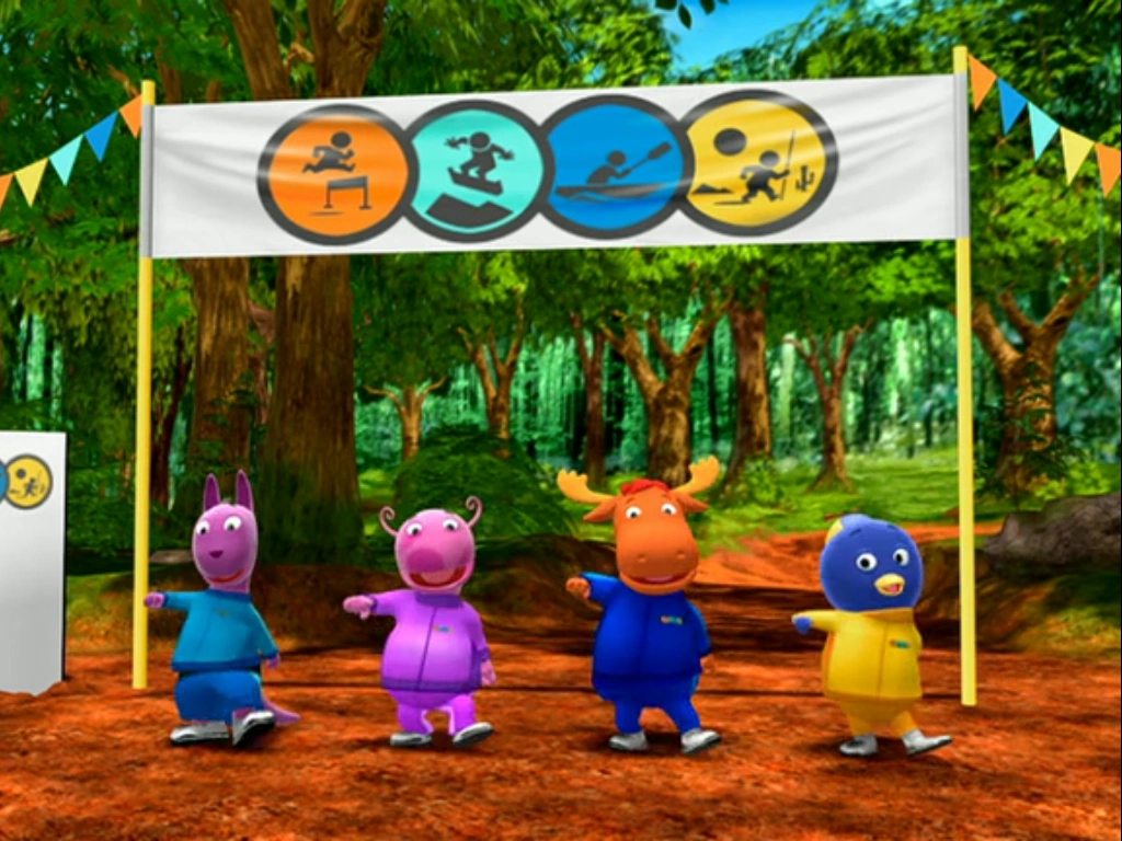 Hoy es día de correr Backyardigans Wiki Fandom