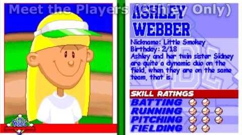 Ashley and Sidney Webber Voice Clips - Backyard Baseball '97