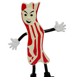 Mr bacon toy top