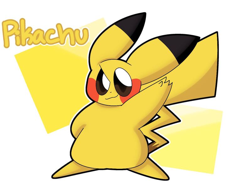 Pikachu doodle | Fandom