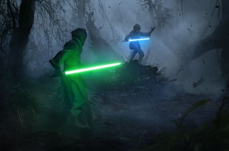 I Think Princess Leia Doesnt Know How To Use The Lightsaber