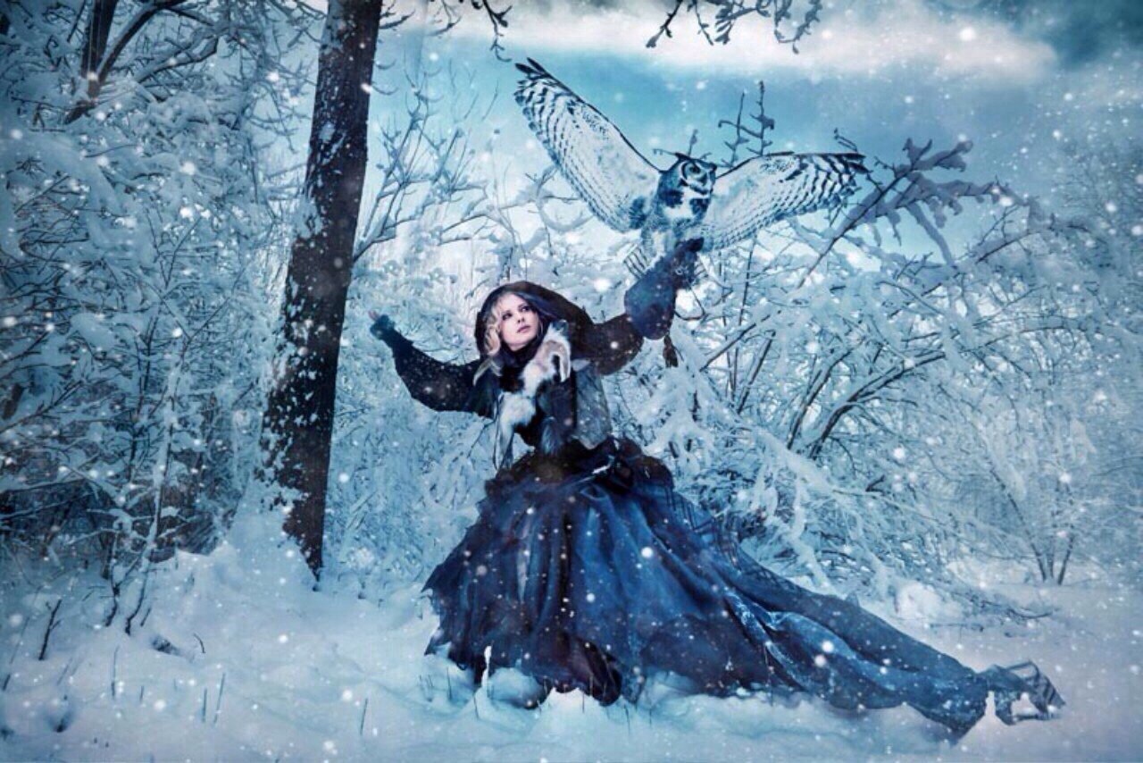 Ведьма зимой