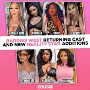 Baddies West returning & new cast