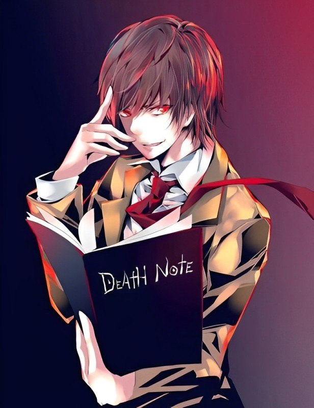 Download Anime Profile Picture Light Yagami Wallpaper | Wallpapers.com