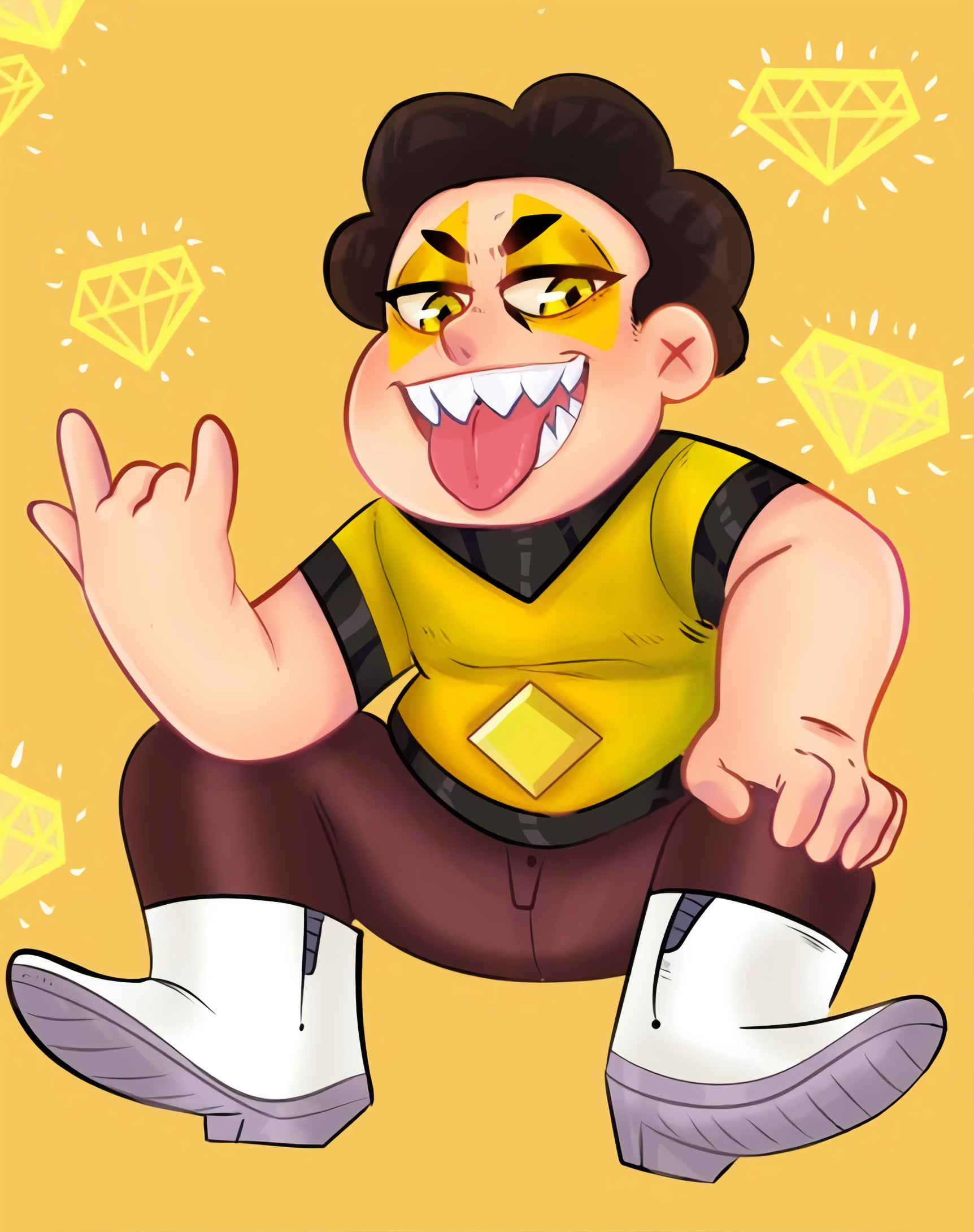 Steven Universe CHARACTERS  Steven universe stickers, Yellow diamond steven  universe, Steven universe characters