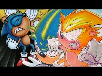 The Evil Super Sonic Story ▸ Fleetway's Most Famous Character