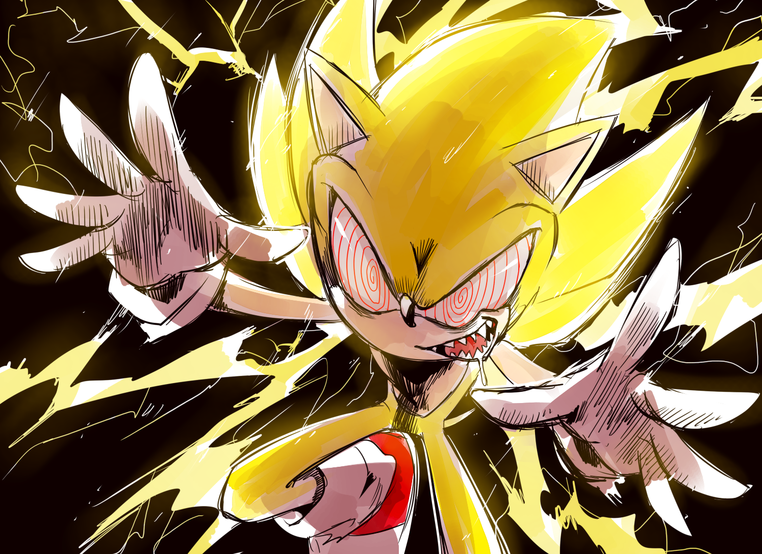 FLEETWAY SONIC SE TORNA AINDA MAIS PODEROSO E DESTRÓI CIDADES! Fleetway  Super Sonic recap parte 2 