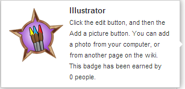 Hover text for requirements of "Illustrator"