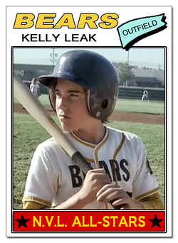 Kelly Leak Vintage Bad News Bears Jersey (Front/Back Print) - Bad News Bears  - T-Shirt