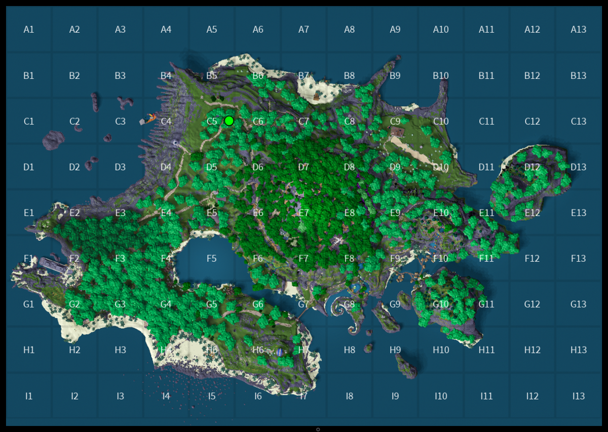 Карта Isle РОБЛОКС