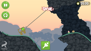 Bad piggies grappling hook