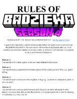 BADZIEWA SEASON 4 - Rules (English)