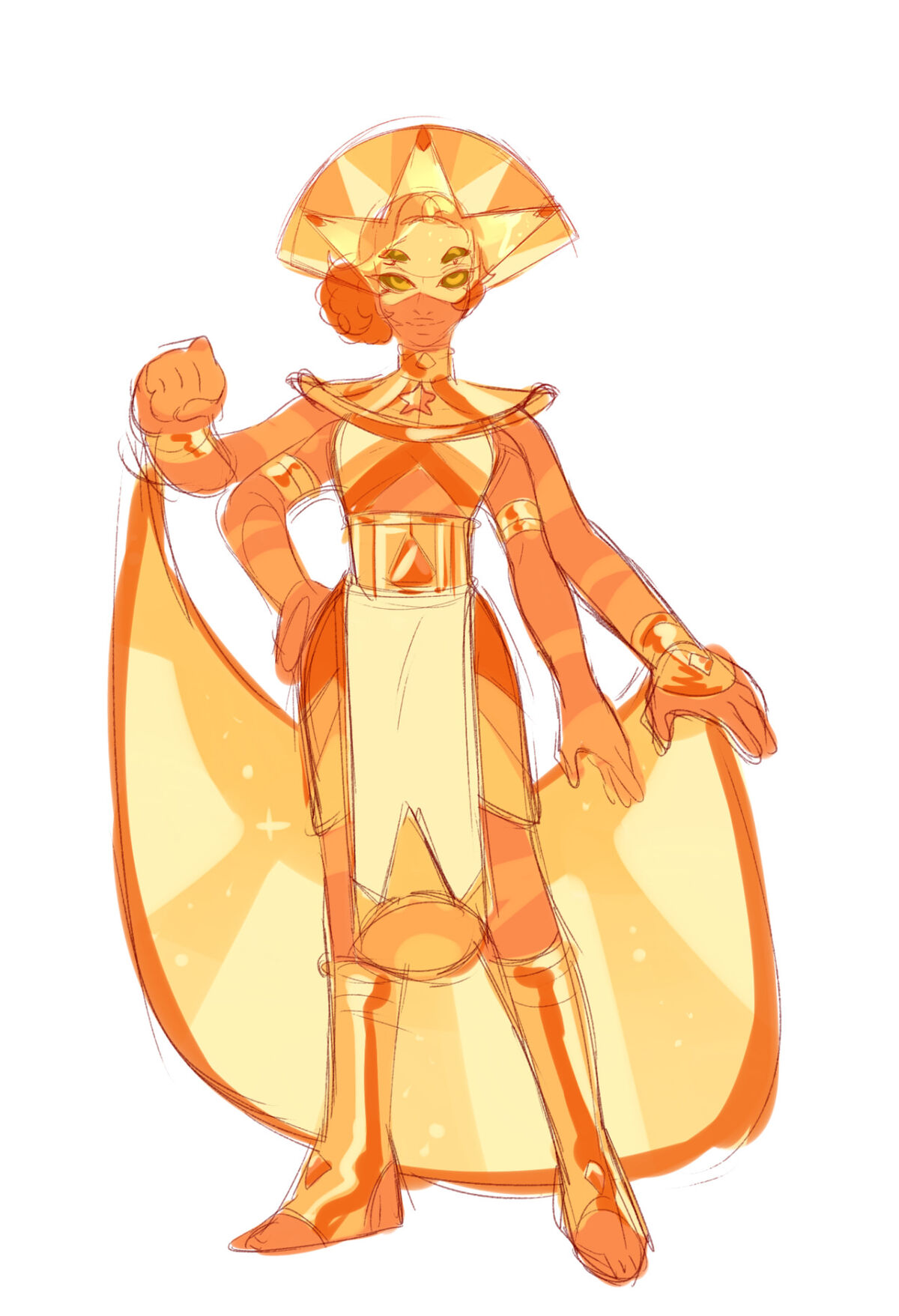 Tangerine Aura Quartz | BQ Wiki | Fandom