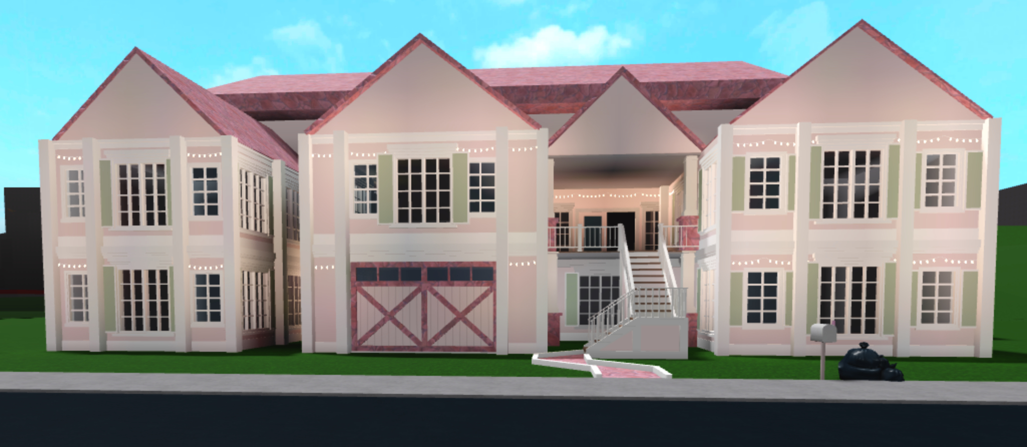 Hillside Mansion Bloxburg 90k