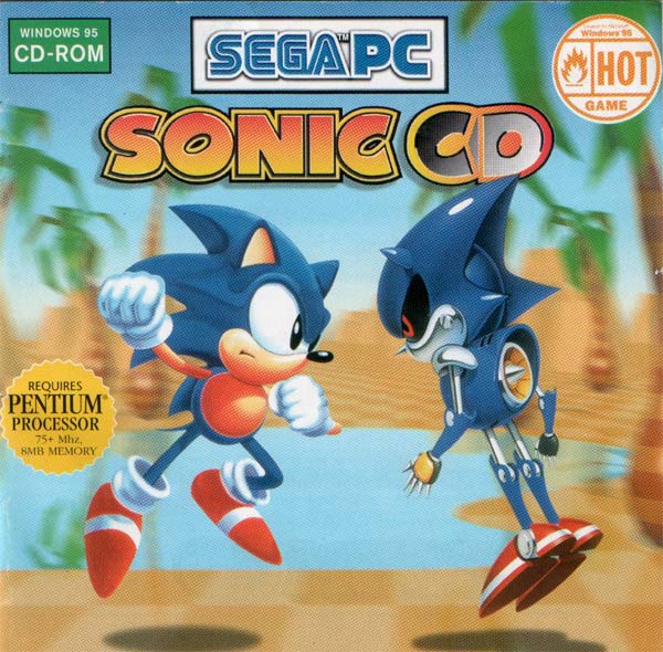 Sonic CD' o primeiro jogo em formato (CD) lançado para o 'Sega CD' som de  alta qualidade e cenários expandidos além de cenas (Cgs) (16Bits) mais  completo porém não muito lembrado pois