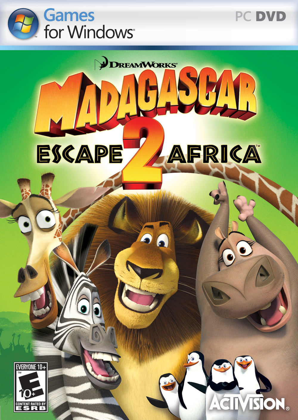 MADAGASCAR 2 - O JOGO DE PS2, XBOX 360, PS3, Wii E PC (PT-BR