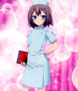 Hideyoshi in nurse costume