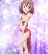 Hideyoshi in torn clothing