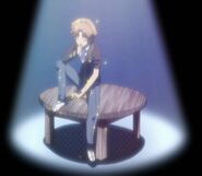 Akihisa affair with his table