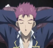 Laidback class rep even in the middle of battle...