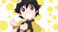 Excited Karen in Koyomimonogatari.