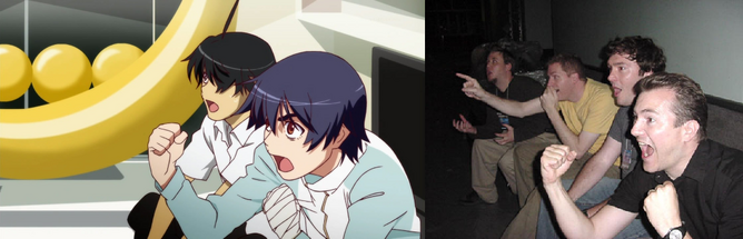 Reaction guys monogatari