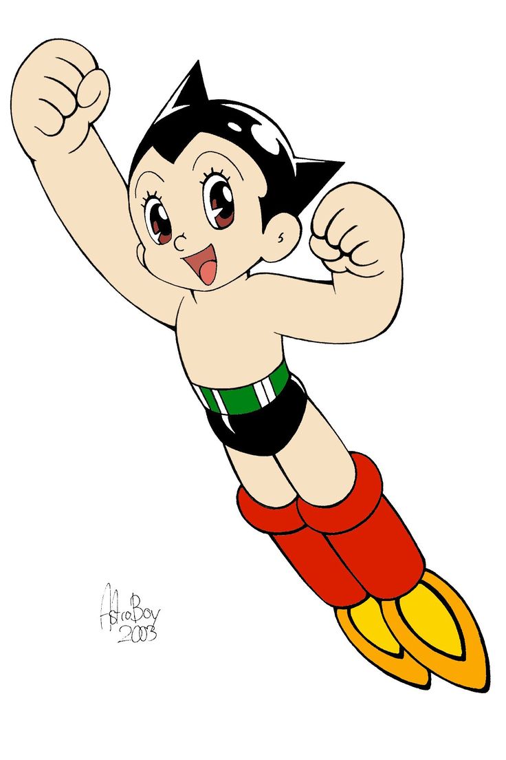 Everything I draw ends up wearing a bow-tie — The 2003 Astro Boy