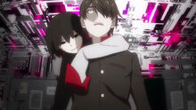 Ougi wraps around Koyomi