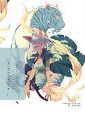 Cover for the English version of Nekomonogatari White.