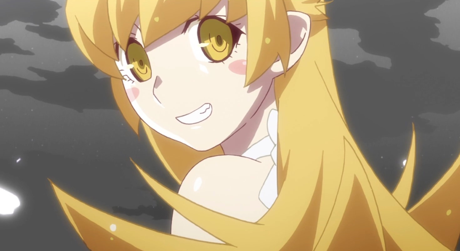 Image of Shinobu Oshino anime girl