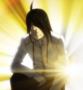 Slightly older Araragi in Hanamonogatari with long hair